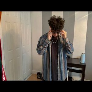 Vintage button up shirt / casual shirt